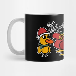 Got Any Grapes? Christmas Duck Mug